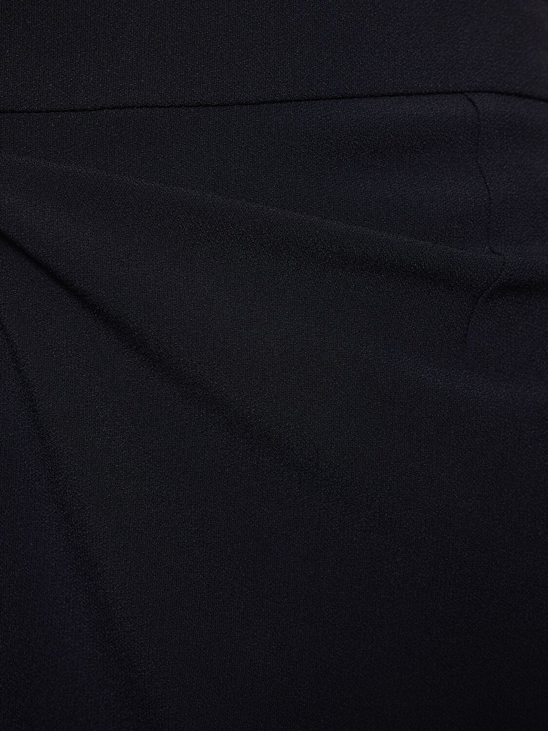Shop Nina Ricci High Rise Long Cady Pencil Skirt In Black
