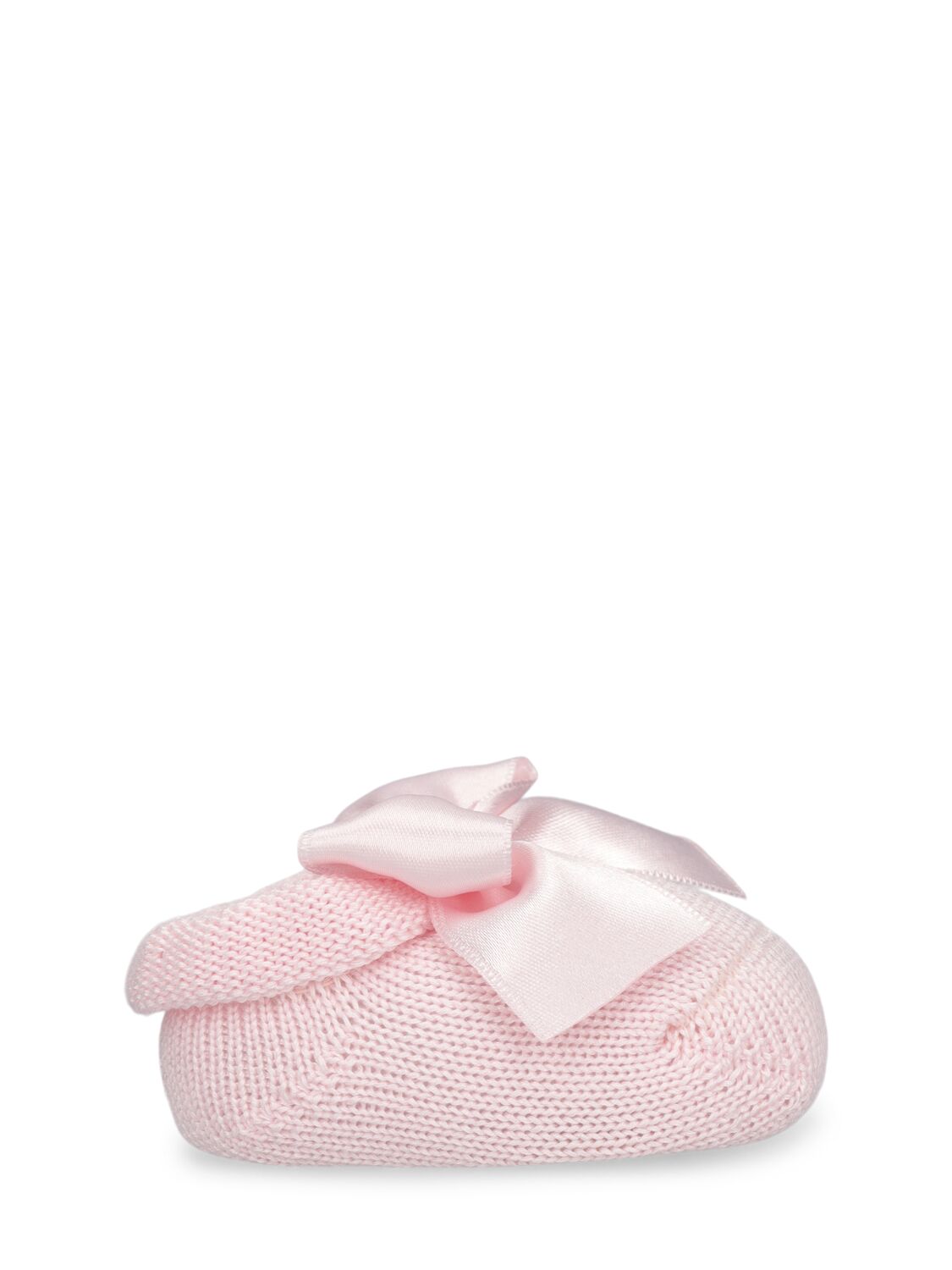Shop Story Loris Cotton Blend Headband & Booties In Pink