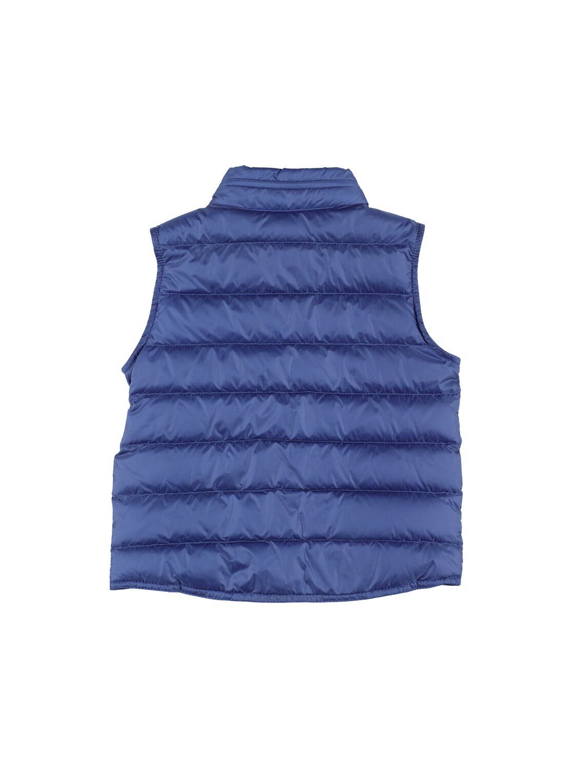 Shop Moncler Gui Nylon Down Vest In Blue