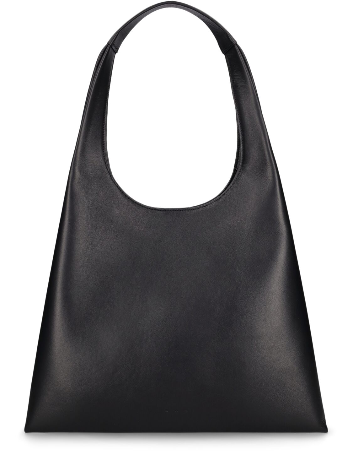 Midi Shopper Smooth Leather Bag