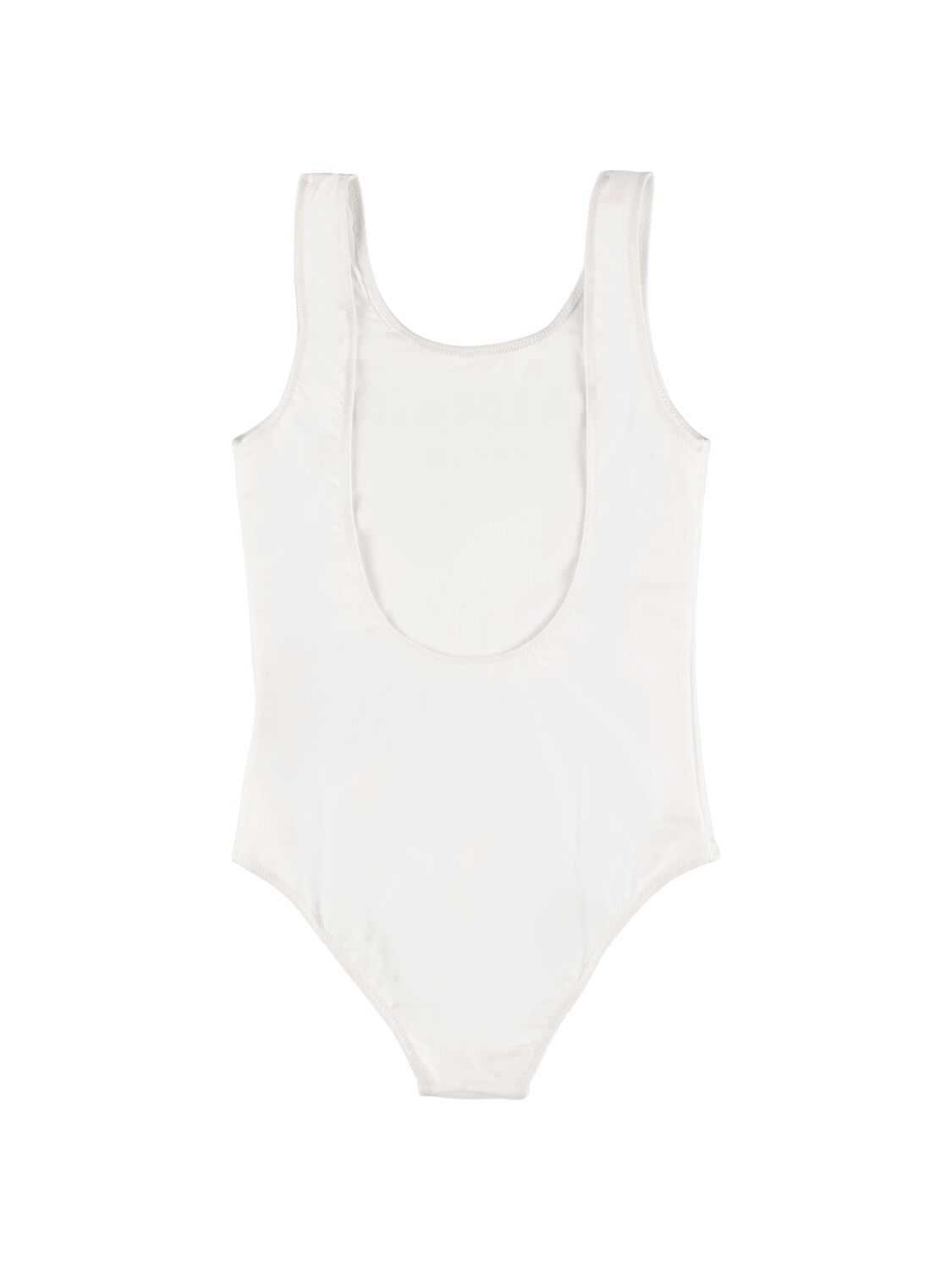 BALMAIN LOGO PRINT LYCRA ONE PIECE SWIMSUIT 