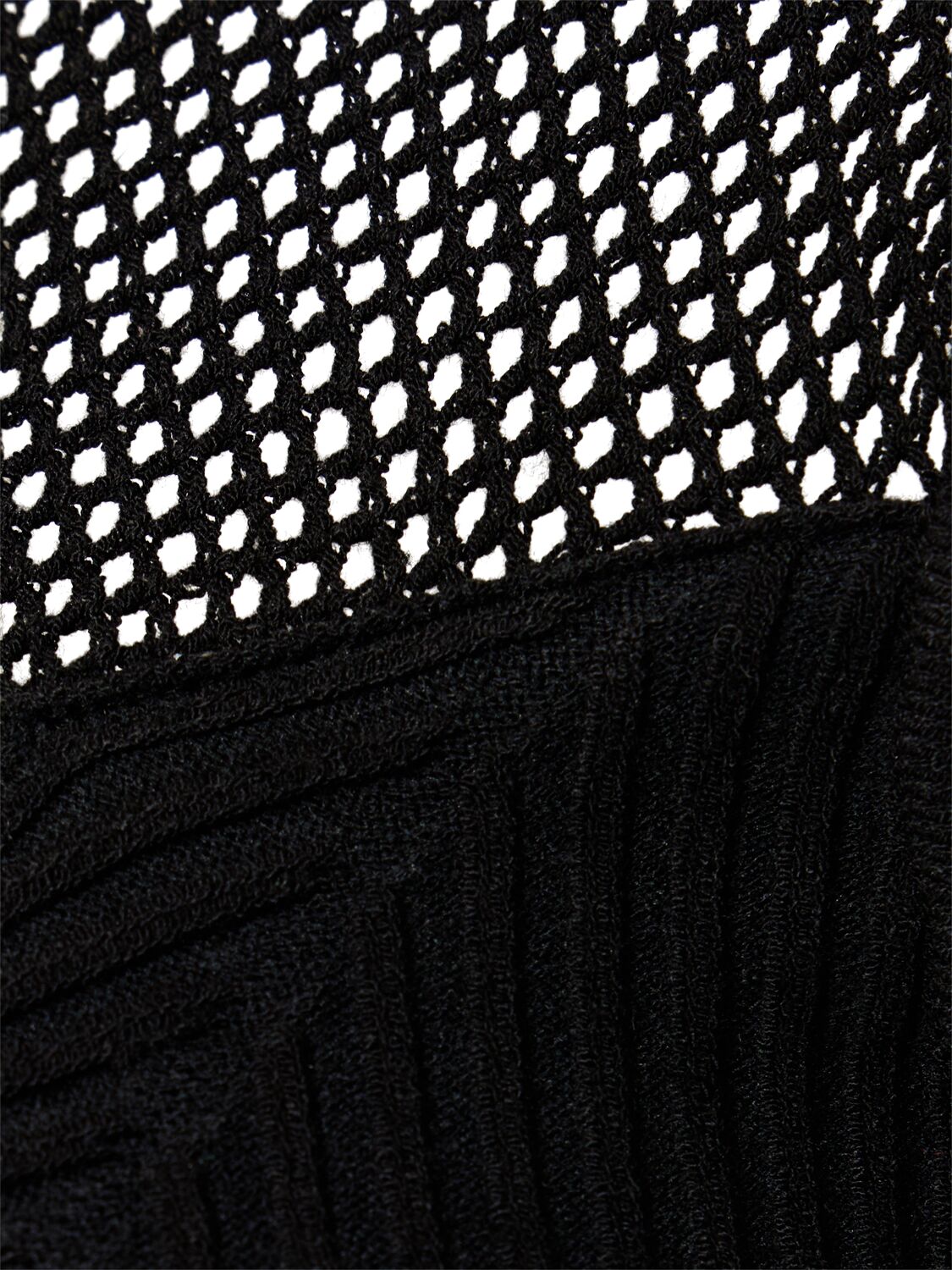 Shop Off-white Arrow Net Bralette Top In Black