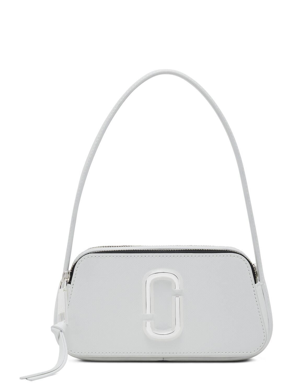 Marc Jacobs The Slingshot Leather Shoulder Bag In White