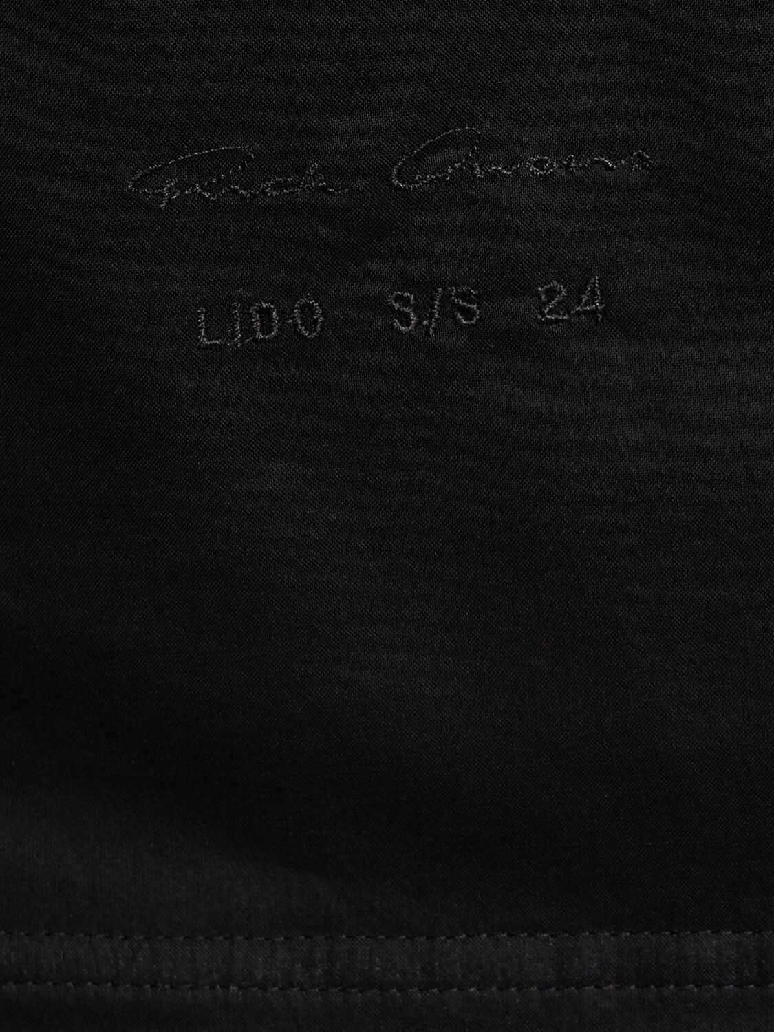 Shop Rick Owens Lido Single Breasted Silk Blend Blazer In Black