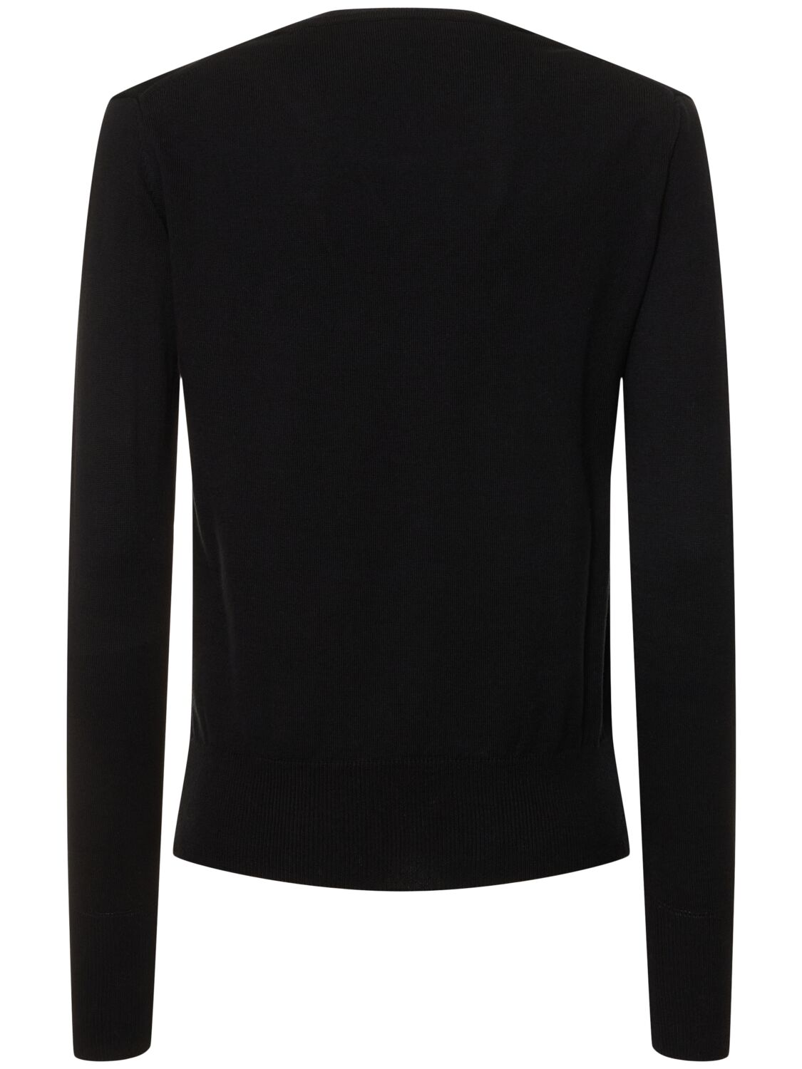 Shop Vivienne Westwood Bea Cotton Sweater In Black