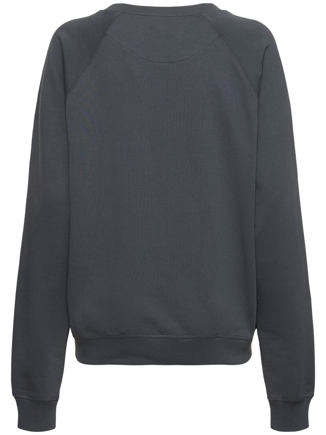 Shop Vivienne Westwood Raglan Cotton Jersey Sweatshirt In Grey