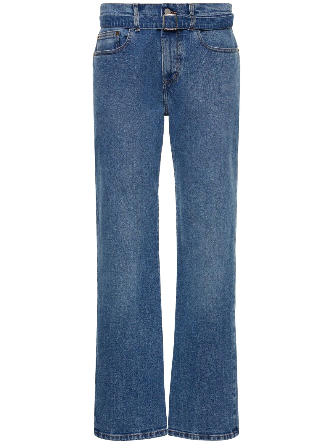 Proenza Schouler Ellsworth Straight Jeans In Blue