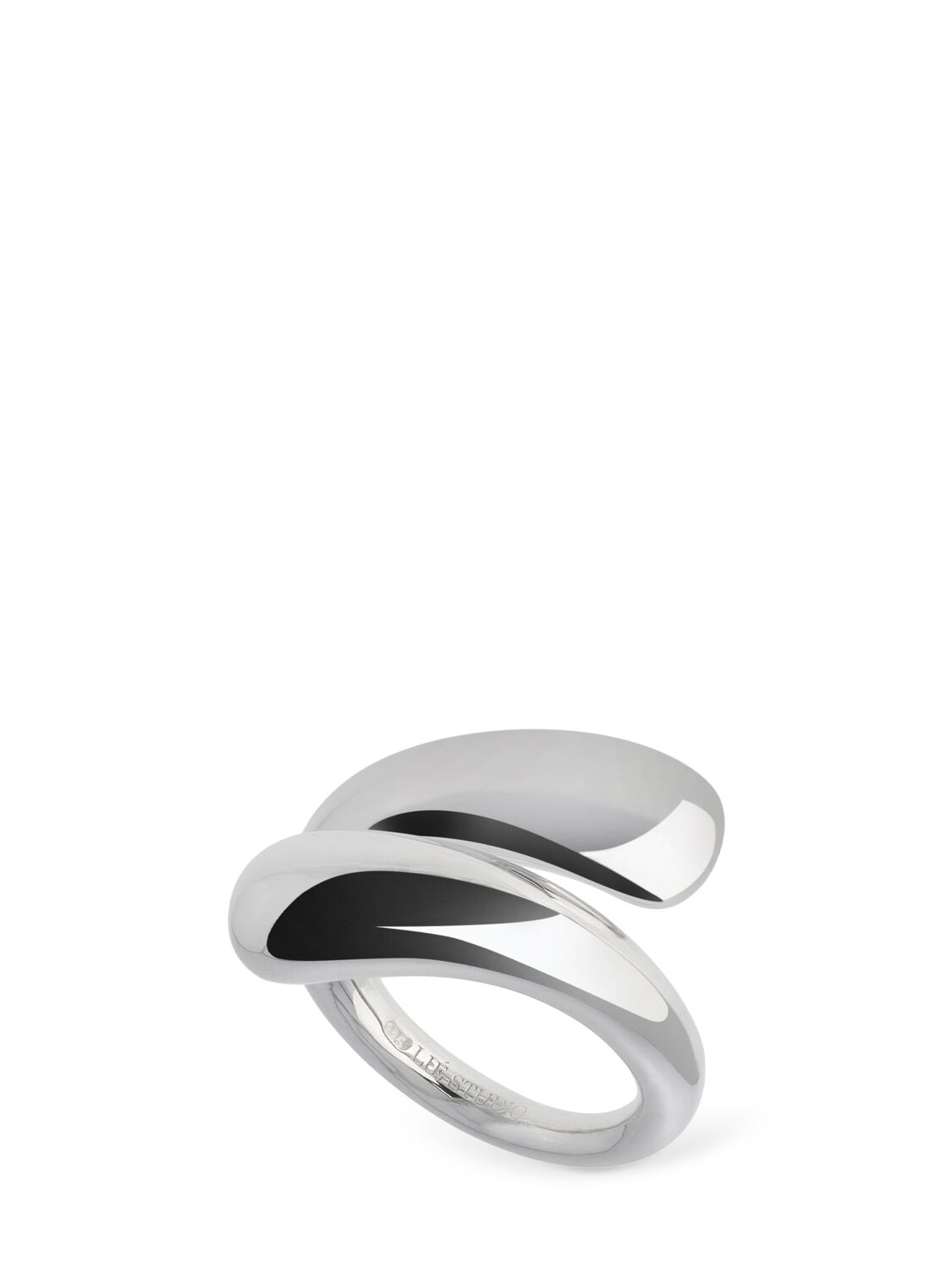 Lie Studio Victoria Thick Ring In 실버