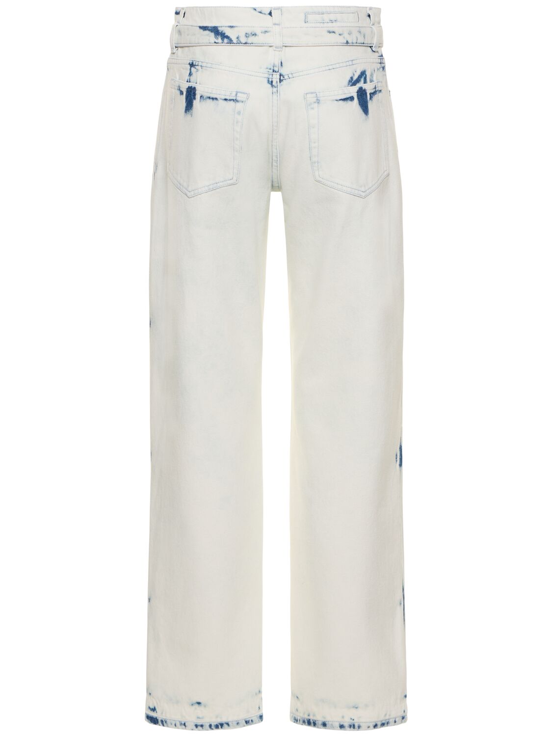 Shop Proenza Schouler Ellsworth Straight Jeans In Blue,multi