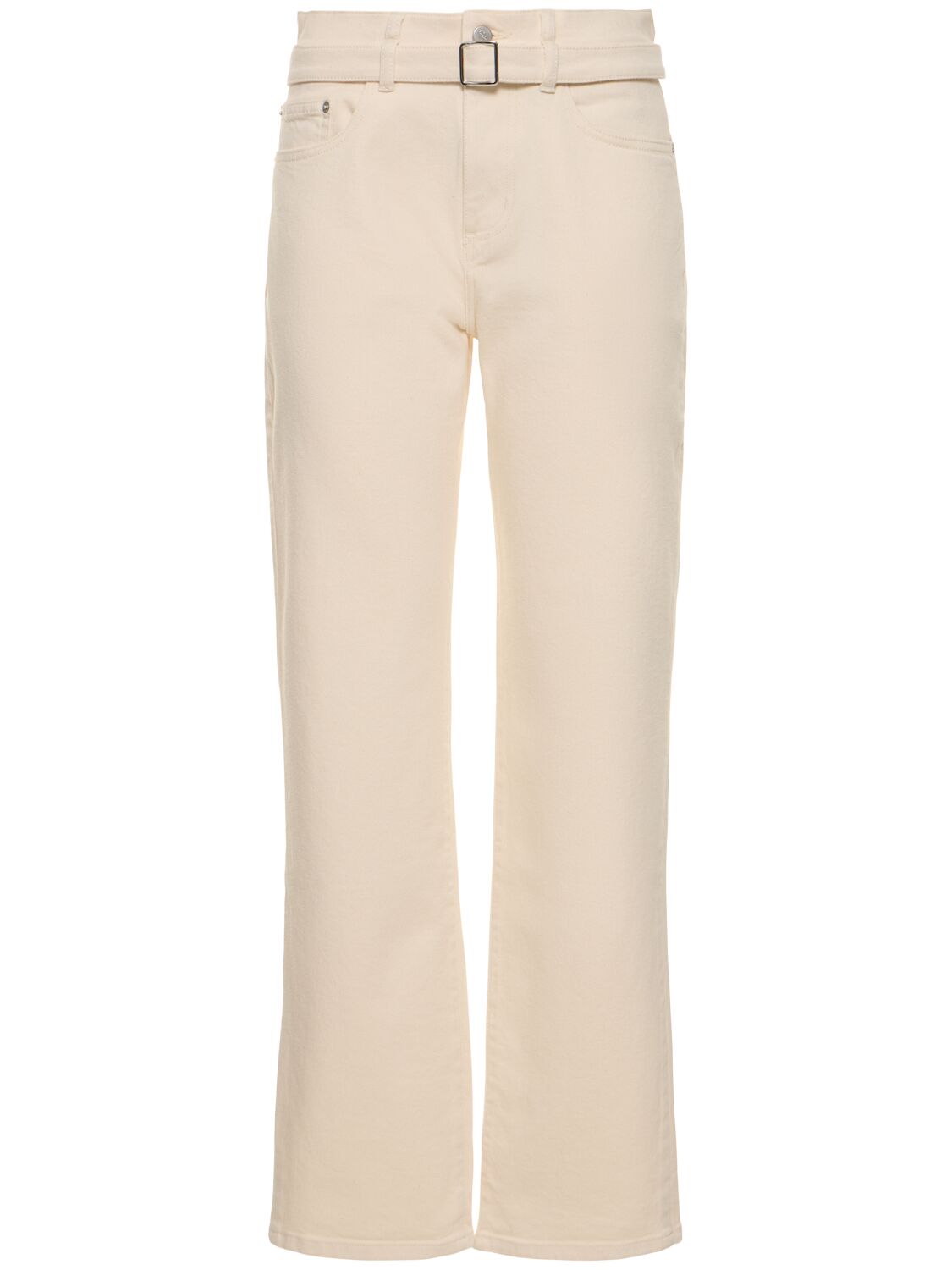 Proenza Schouler Ellsworth Straight Jeans In White