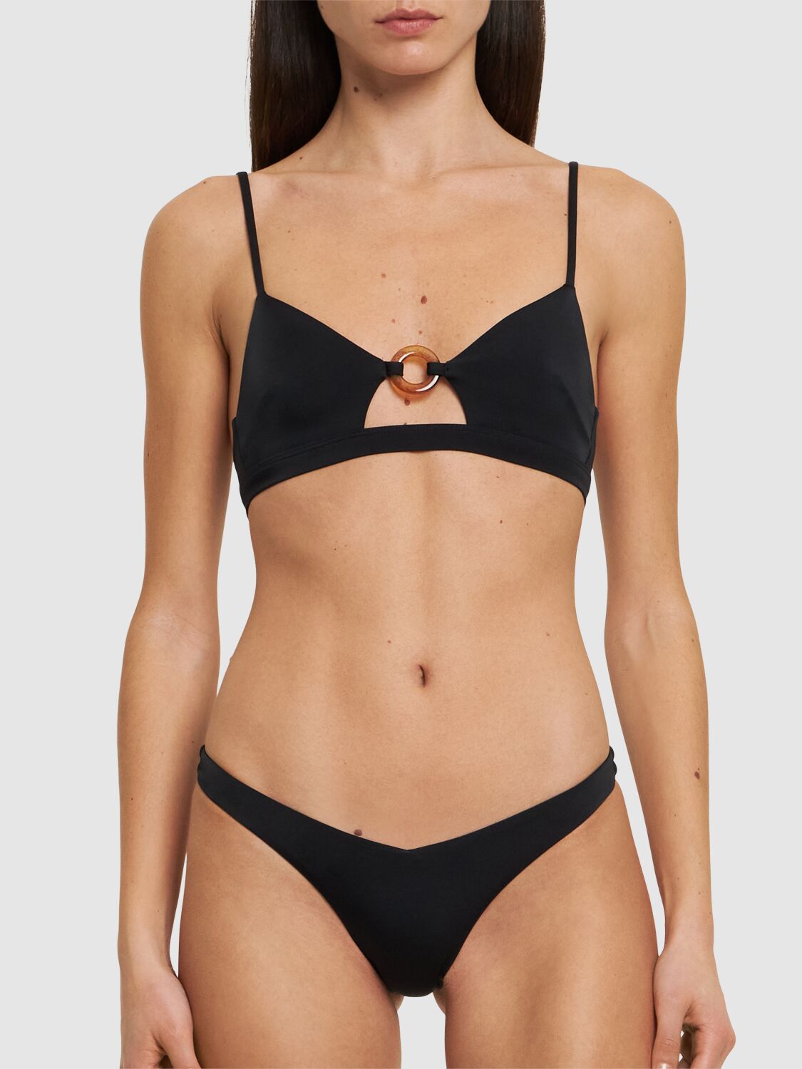 Shop Dsquared2 Lycra Bikini Bottoms In 黑色