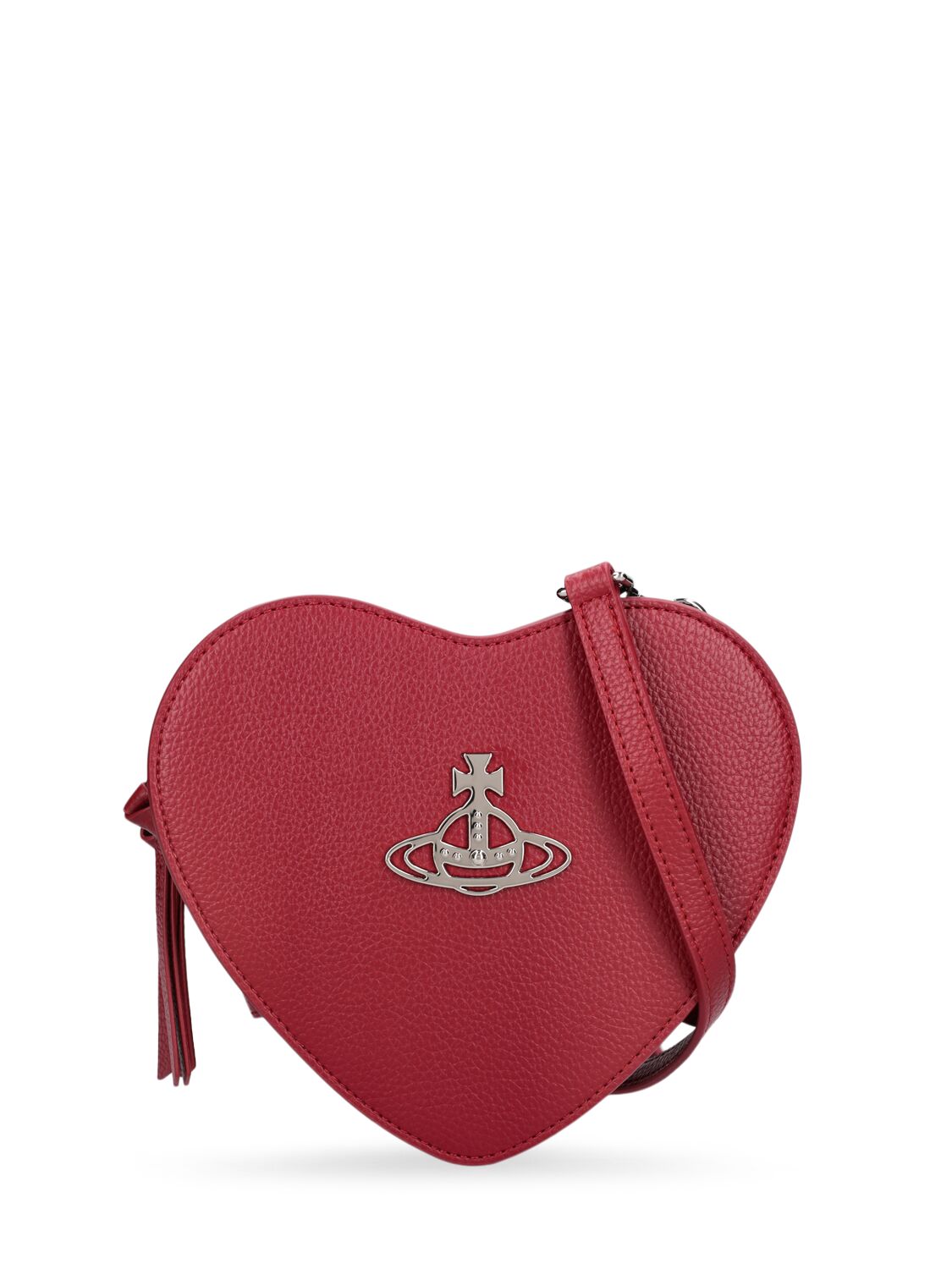 Image of Louise Heart Faux Leather Crossbody Bag