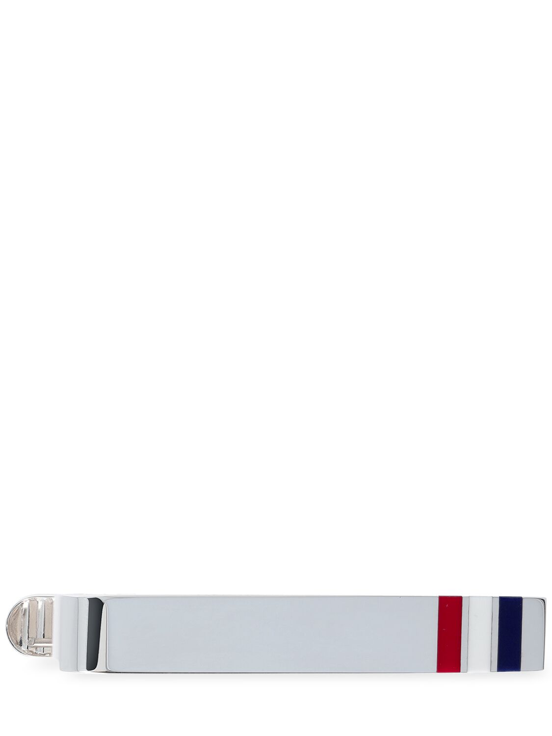 Image of Logo Silver Tie Bar