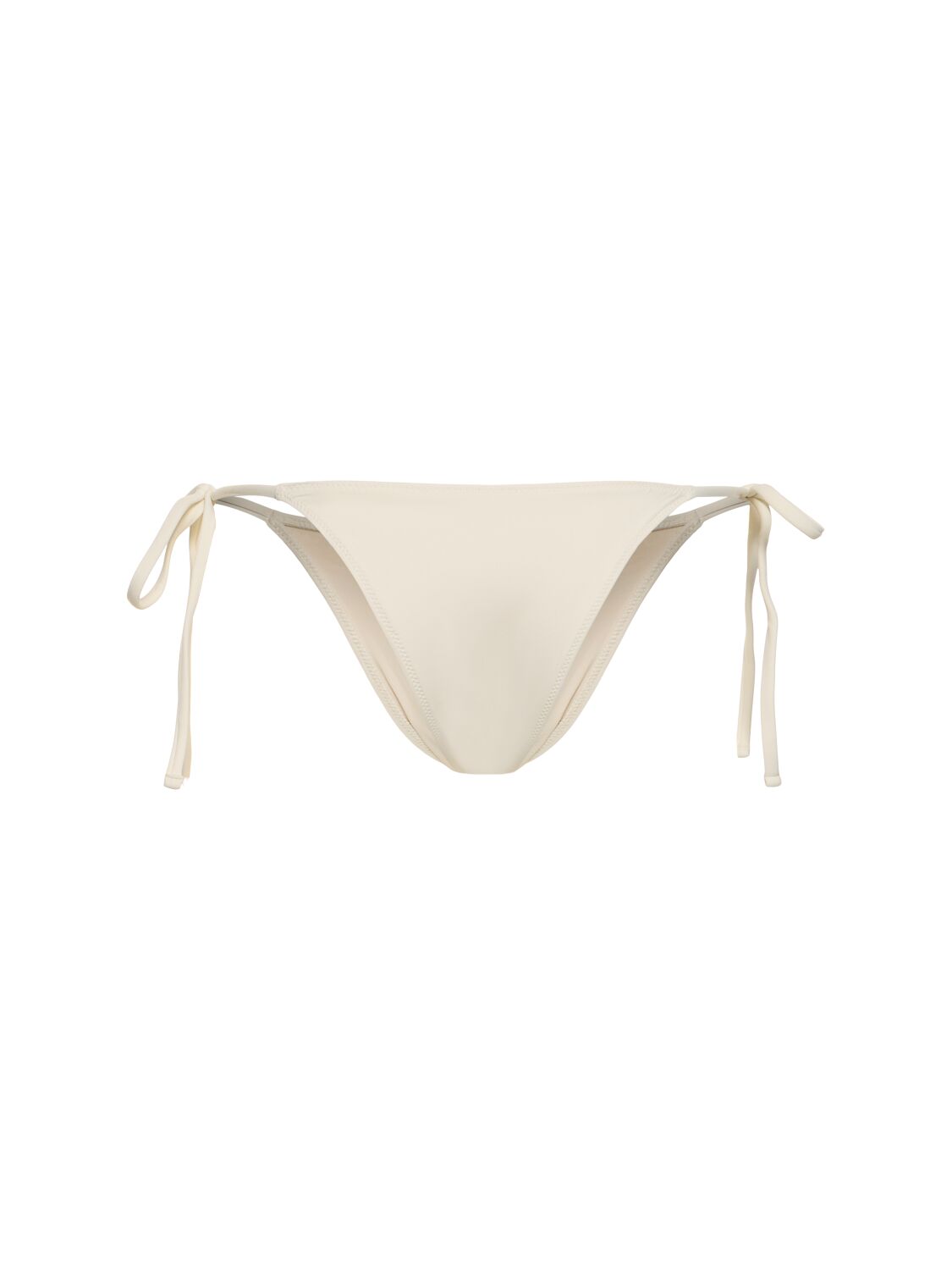 Shop Éterne Thea 90's Bikini Bottom In 象牙色