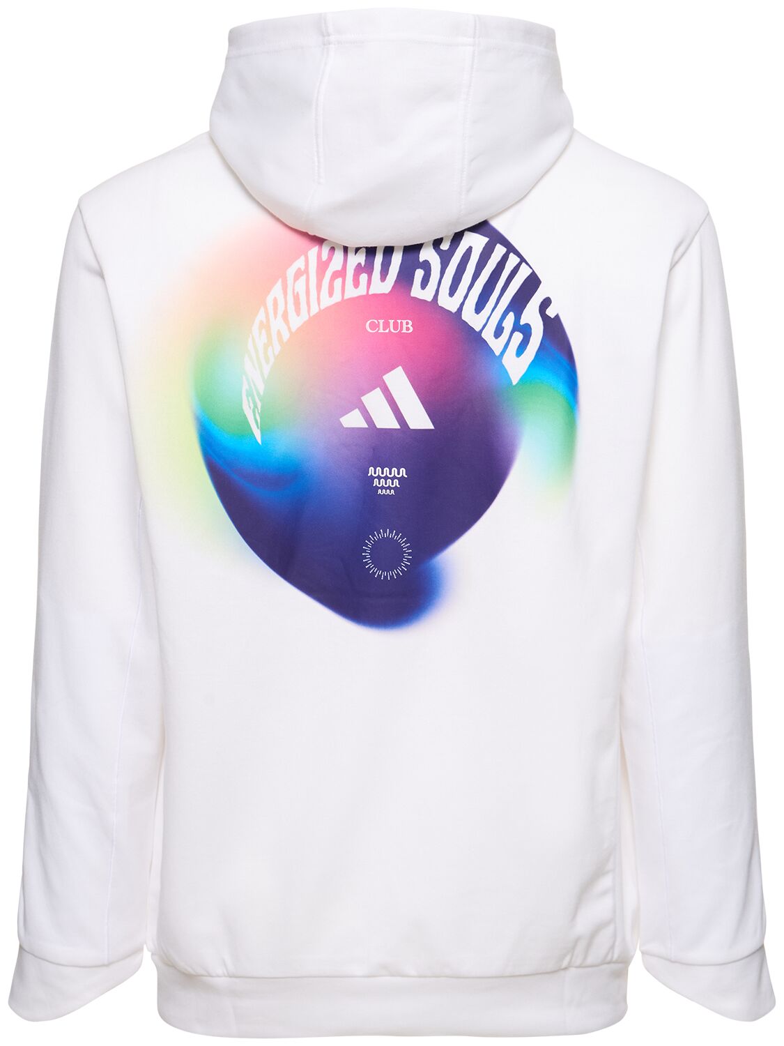 Shop Adidas Originals Yoga Hooded Sweatshirt In White