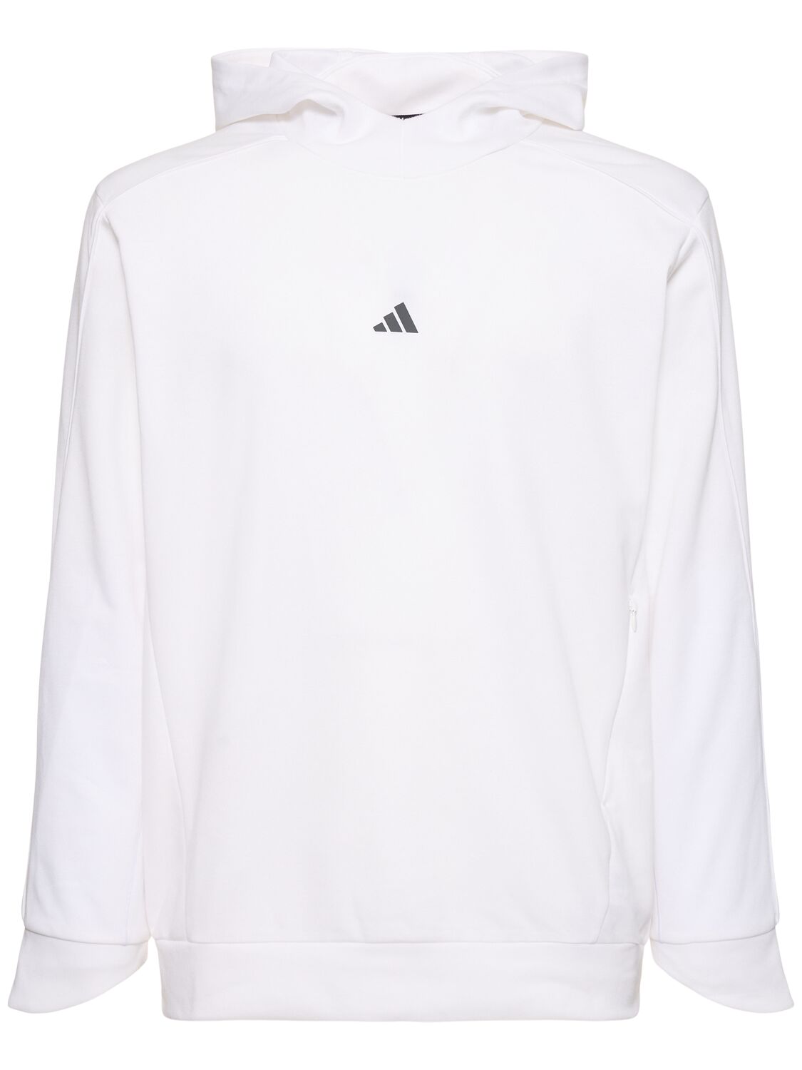 Adidas Originals Yoga Hooded Sweatshirt In White