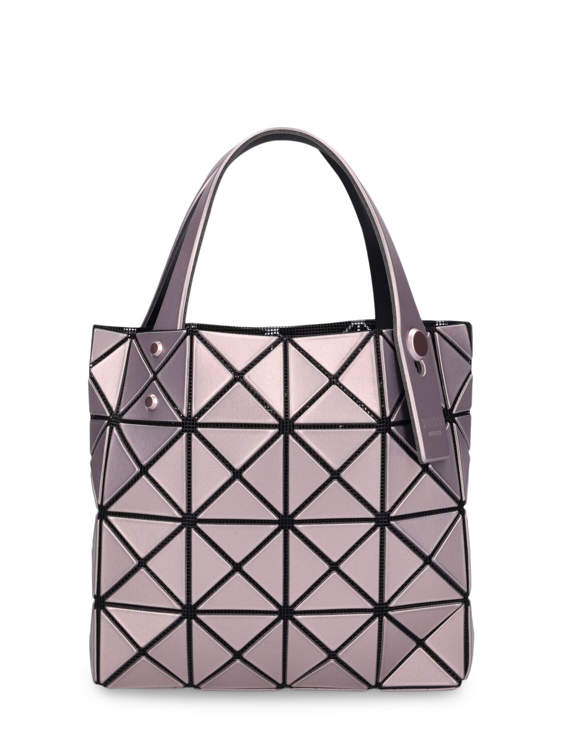 Shop Bao Bao Issey Miyake Small Lucent Boxy Top Handle Bag In Pink