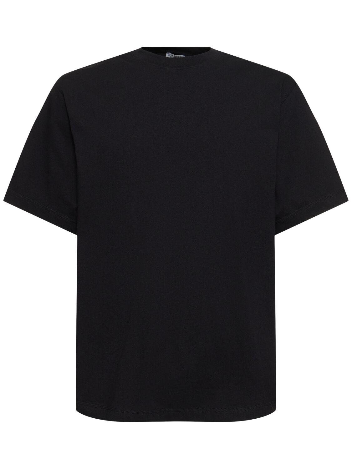 Burberry Fruit Printed Cotton T-shirt In Black