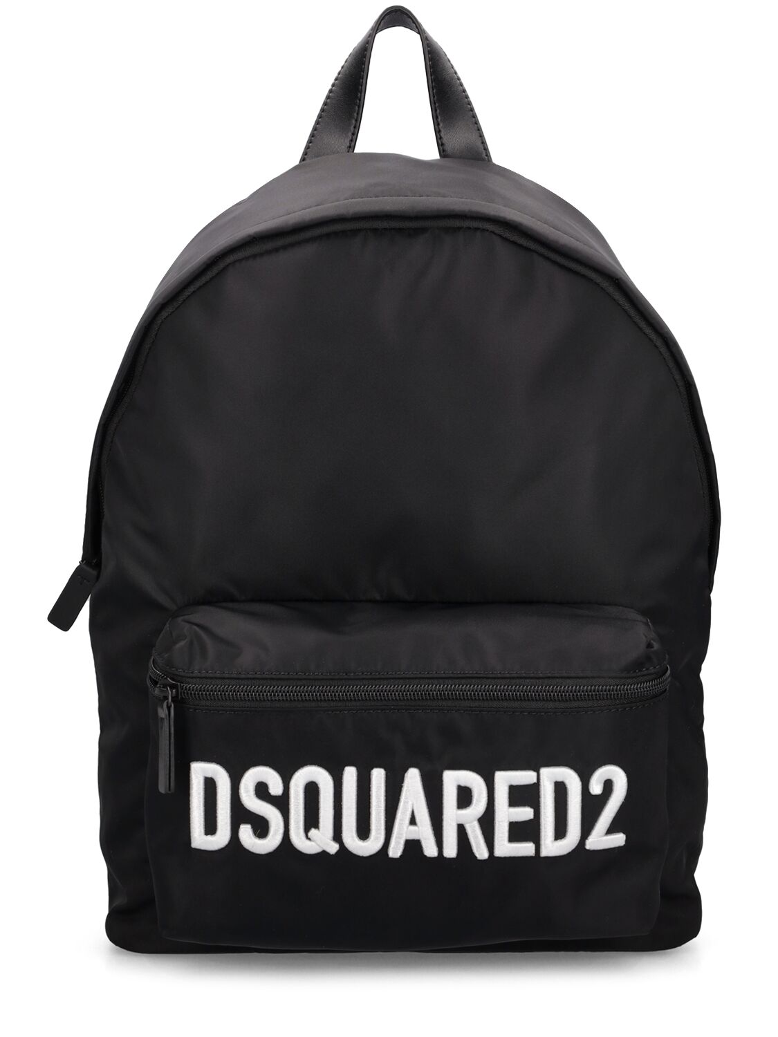 Dsquared2 Kids' Logo双肩包 In Black