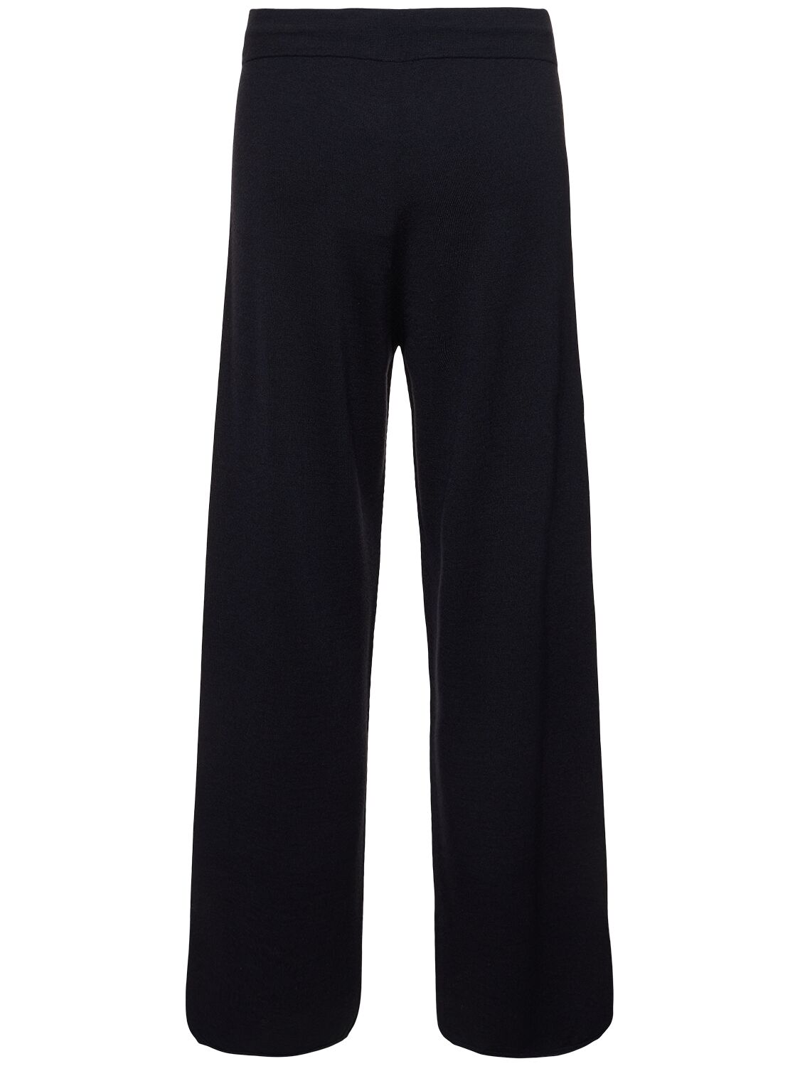 Shop Lardini Wool Blend Pants In Navy