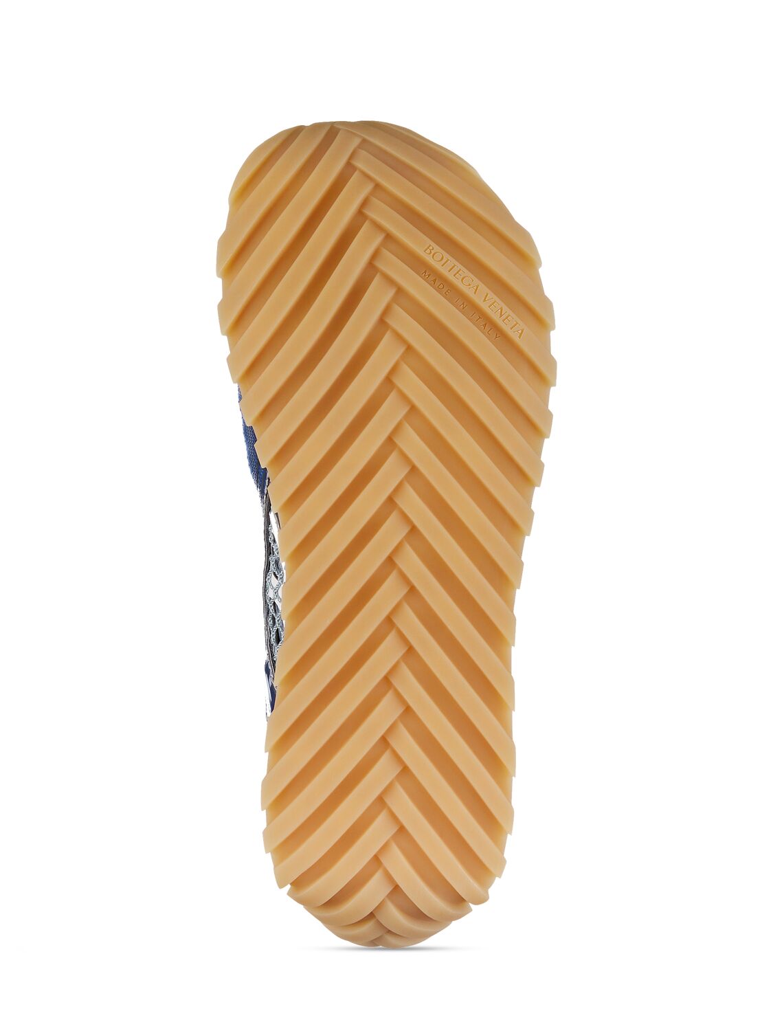 Shop Bottega Veneta 40mm Orbit Fishnet Sneakers In Surf,vapor