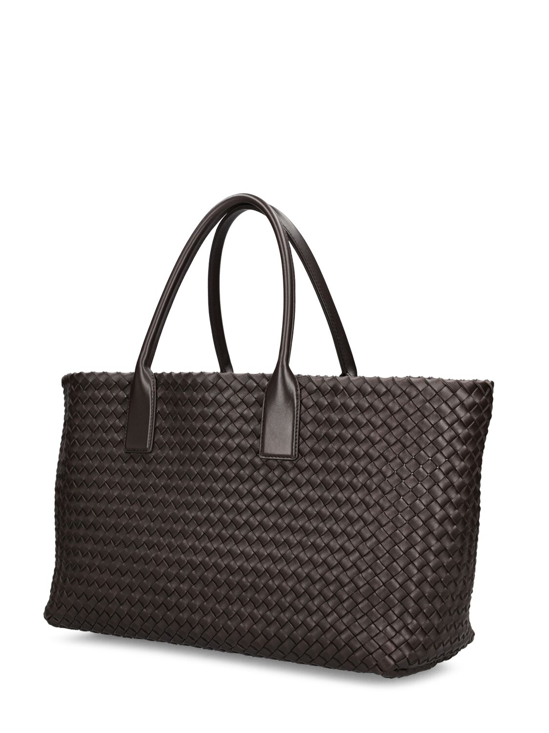 Shop Bottega Veneta Medium Cabat Tote Bag In Fondant