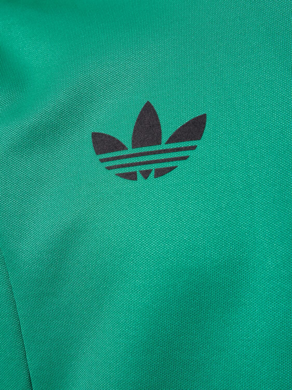Shop Adidas Originals Jamaica Track Top In Green