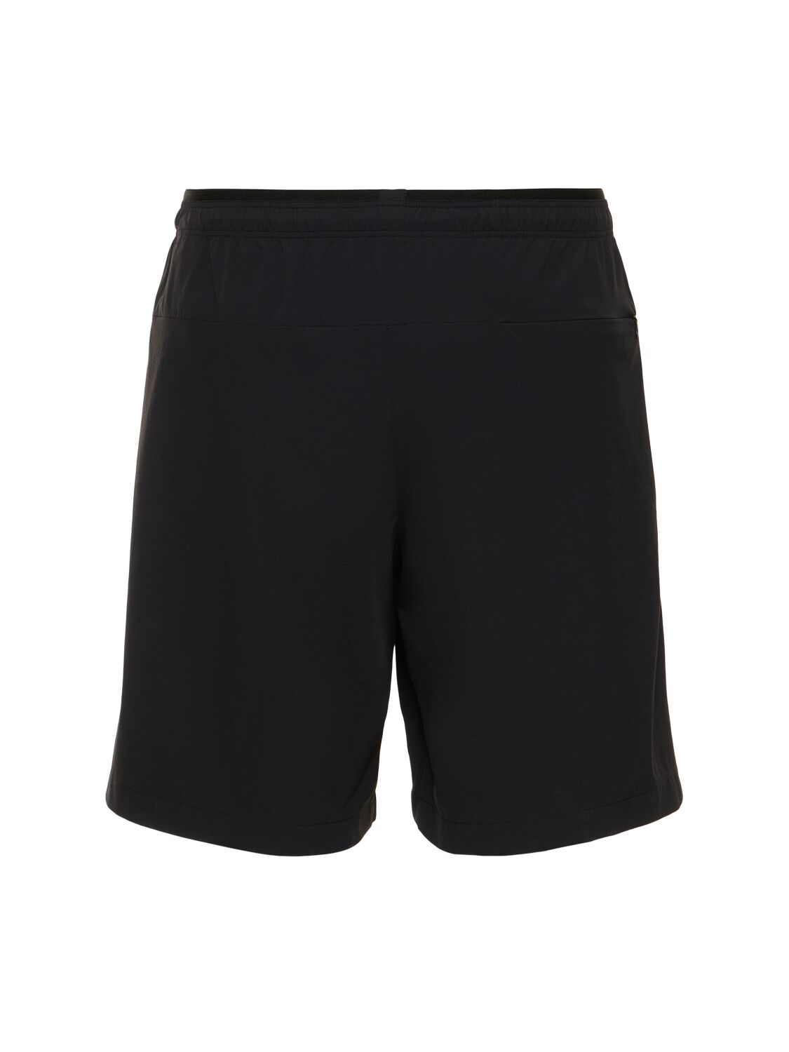 Shop Moncler Ripstop Nylon Shorts In Black