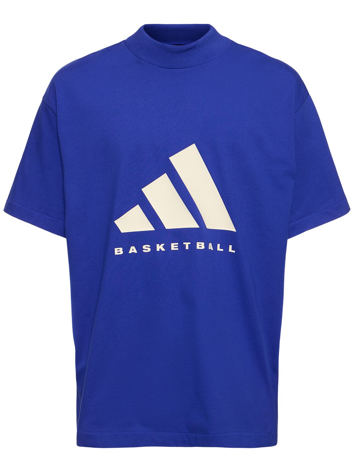 ADIDAS ORIGINALS ONE BASKETBALL印花平纹针织T恤