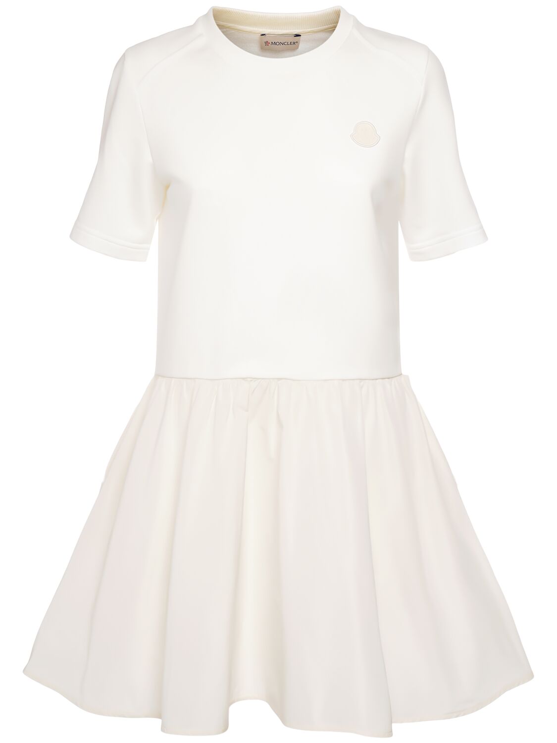 Fit & Flare Cotton Mini Dress