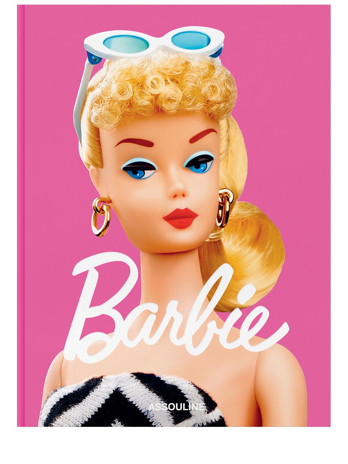 Assouline Barbie Silk Book In Fuchsia