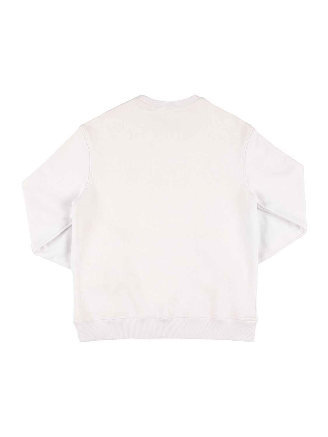 Shop Dsquared2 Printed Crewneck Sweatshirt In White