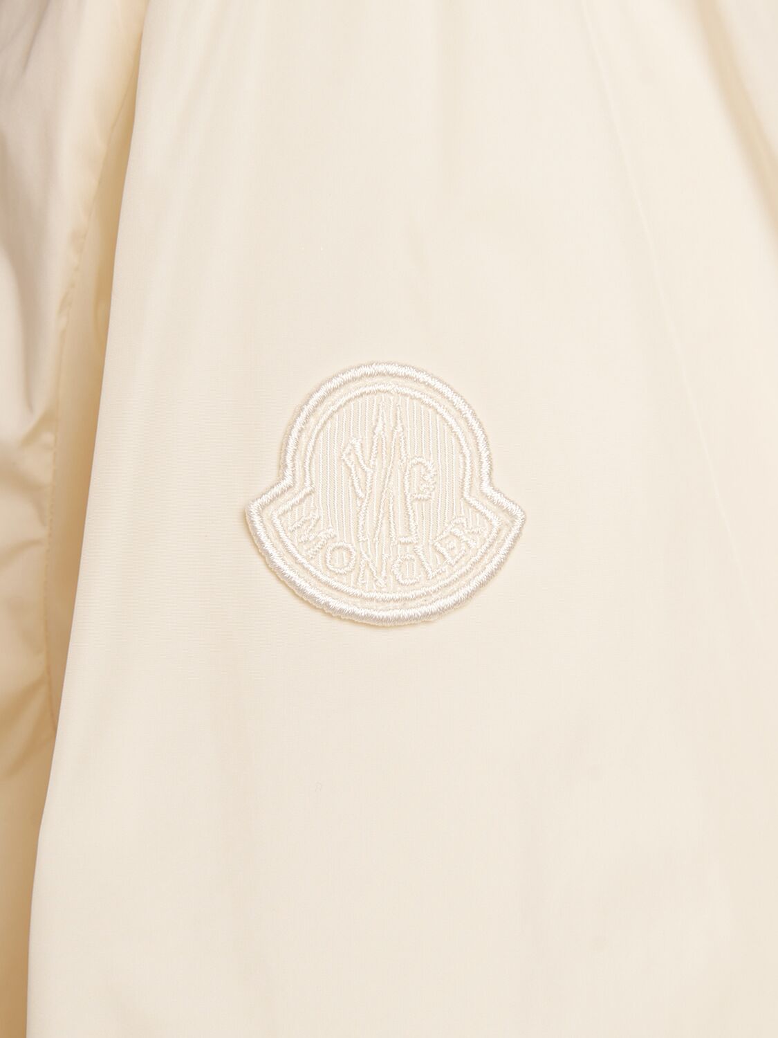 Shop Moncler Dardano Nylon Jacket In Silk White