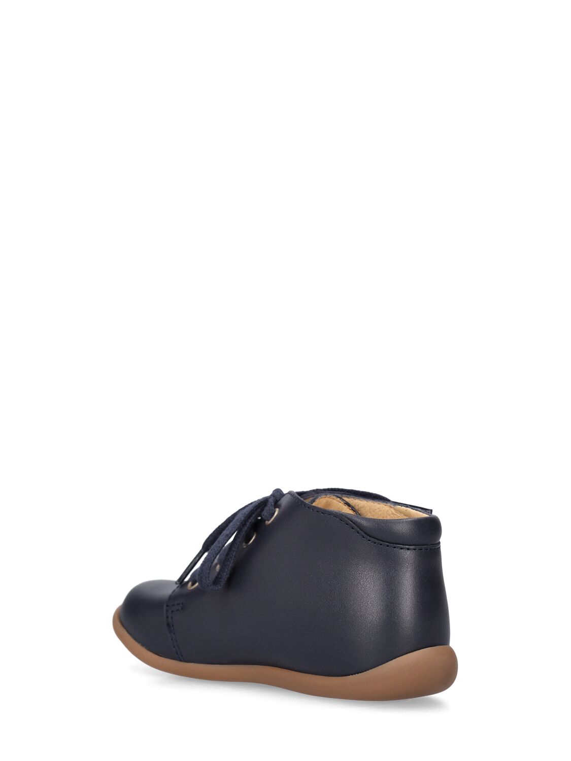 Shop Pom D'api Nappa Stand-up Booties In Navy