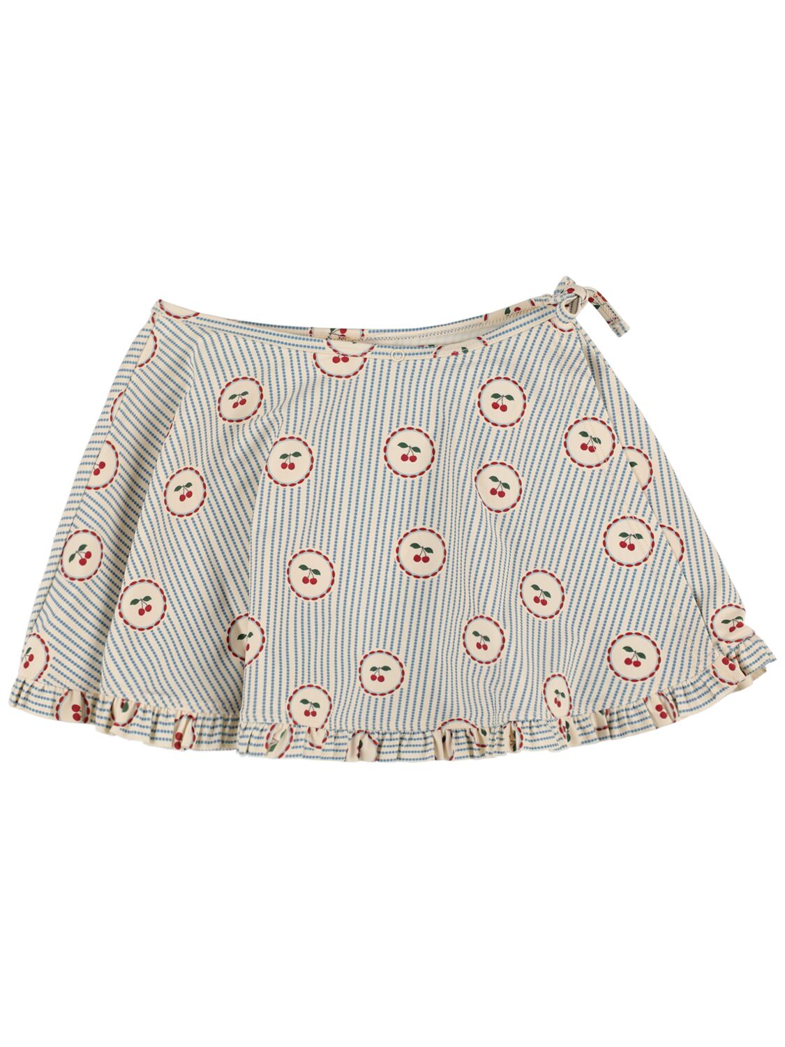 Image of Recycled Poly Blend Swim Skirt