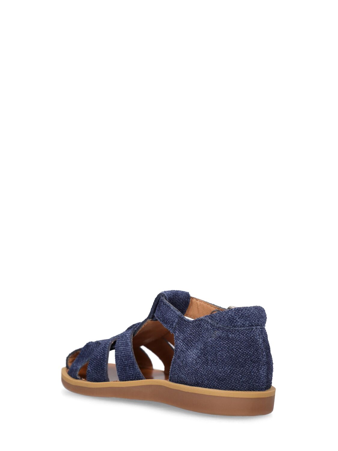 Shop Pom D'api Velours Sandals In Blue