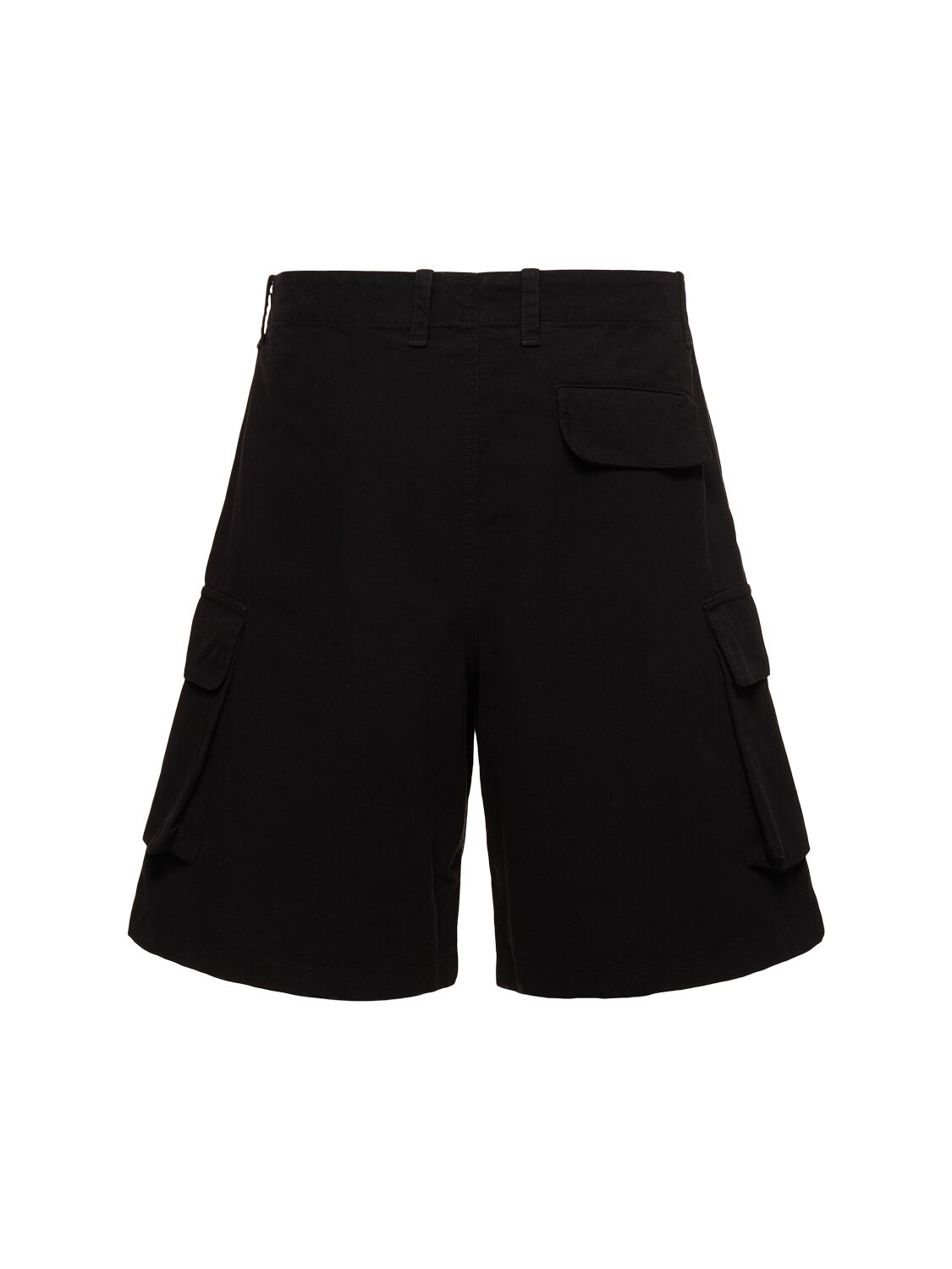 Shop Our Legacy Cotton Canvas Cargo Shorts In 블랙