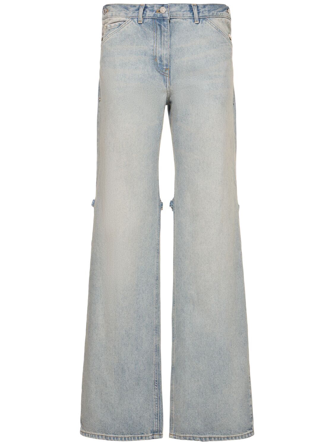Image of Sailor Baggy Denim Cotton Jeans