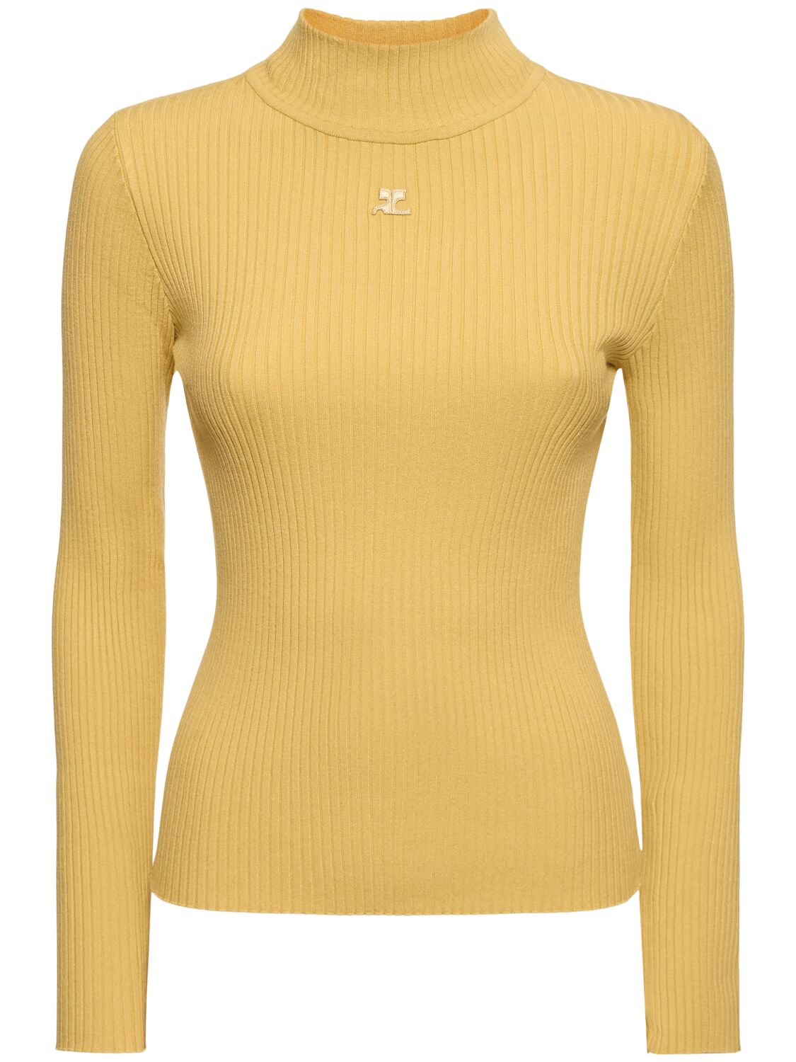 Image of Re-edition Knit Viscose Blend Sweater