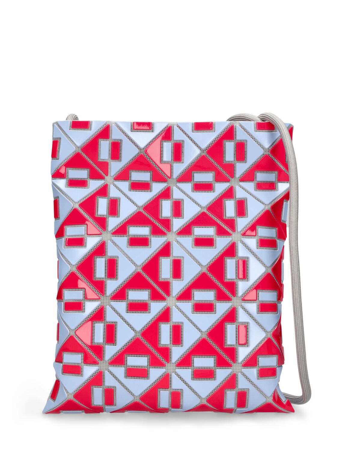 Bao Bao Issey Miyake Coonect Shoulder Bag In Red,ice Blue