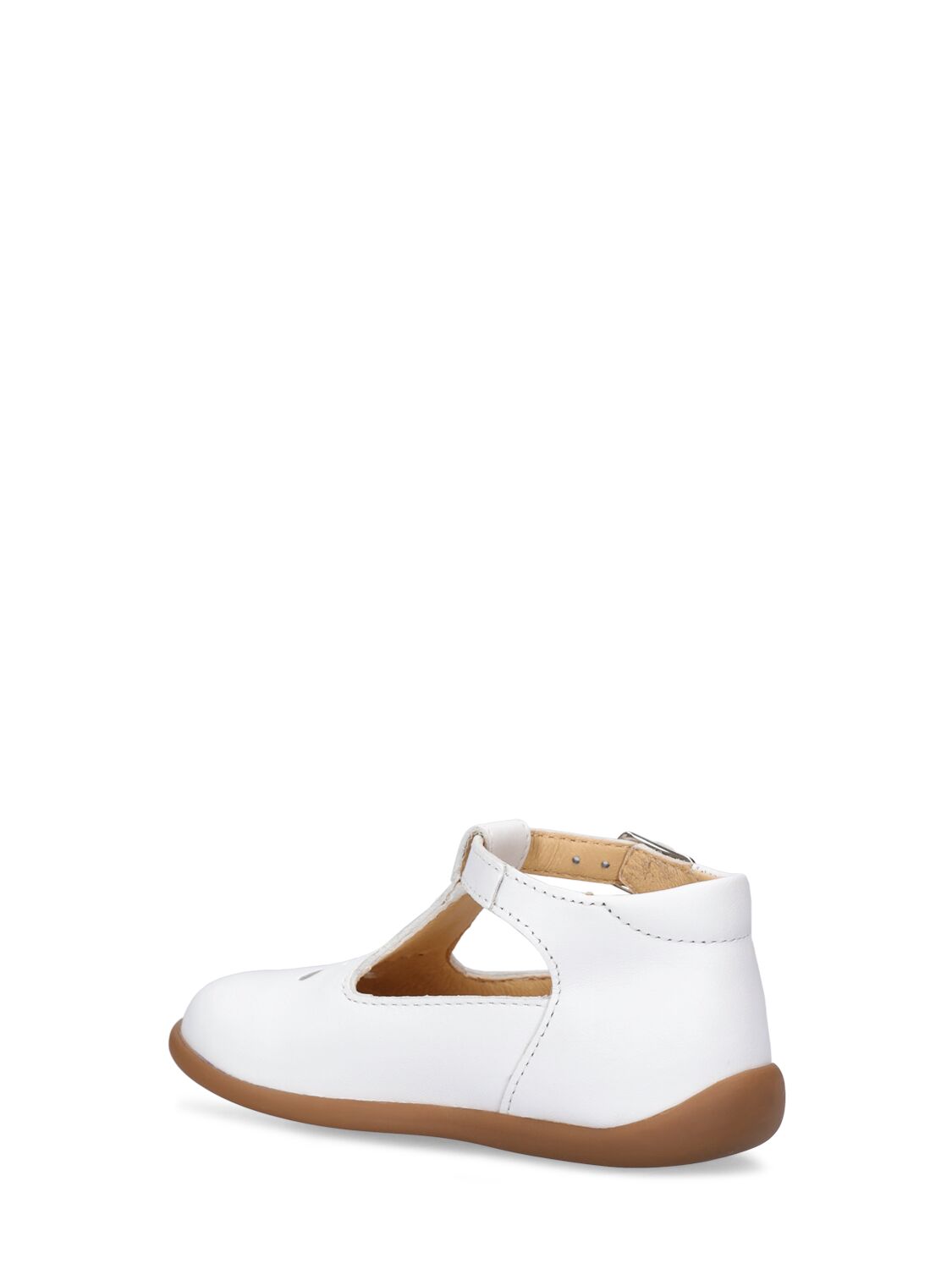 Shop Pom D'api Nappa Stand-up Sandals In White