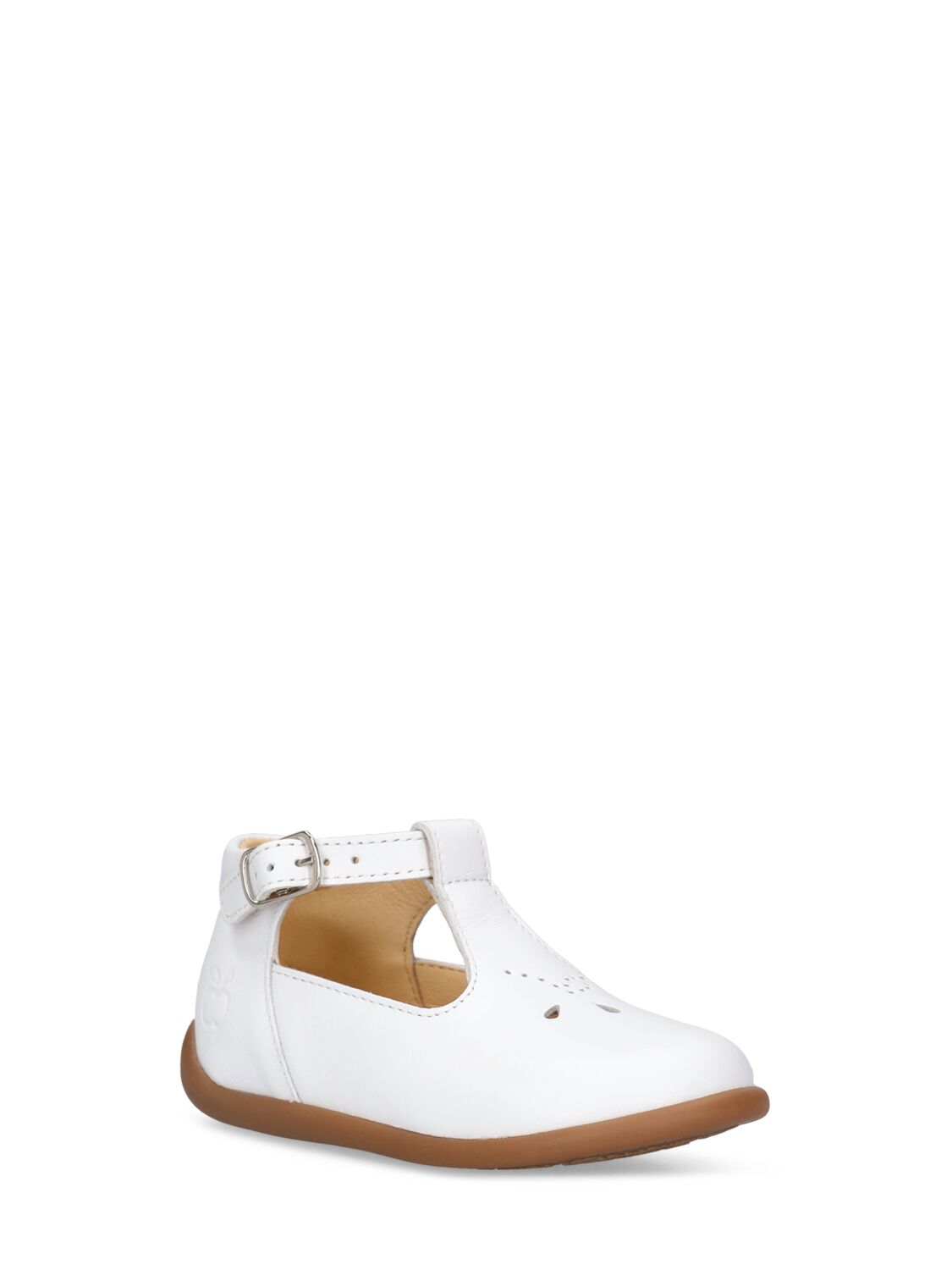 Shop Pom D'api Nappa Stand-up Sandals In White