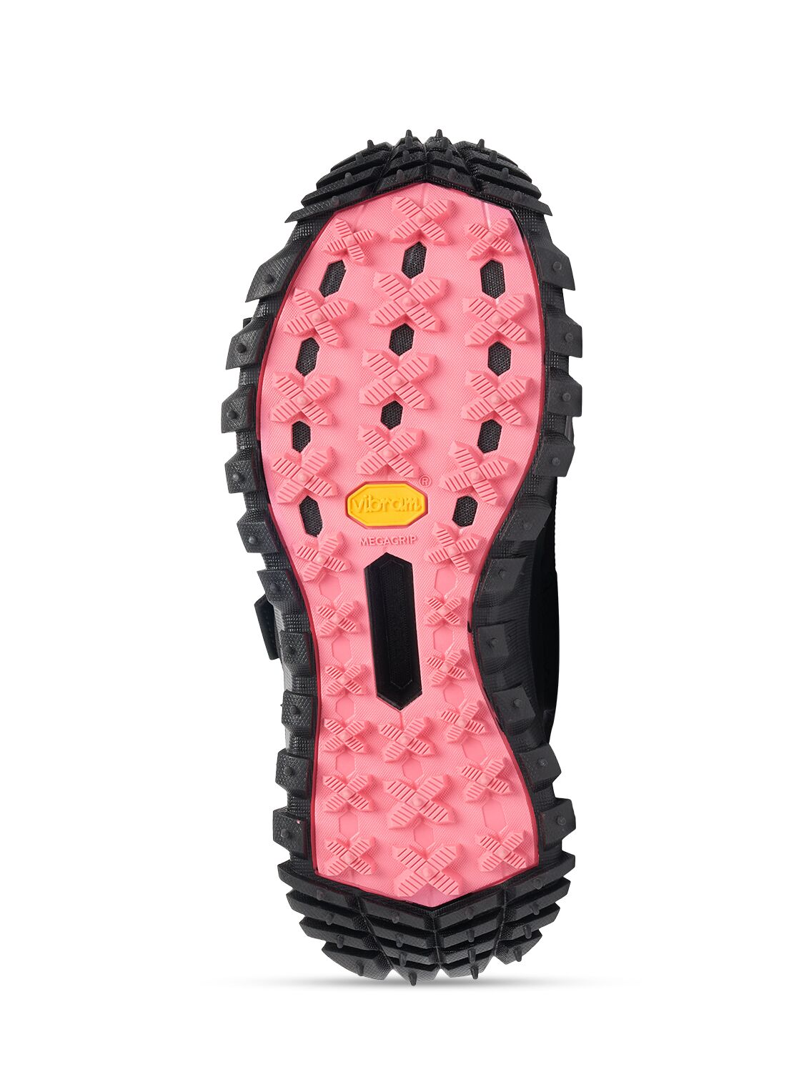 Shop Moncler 45mm Trailgrip Vela Tech Sandals In Black
