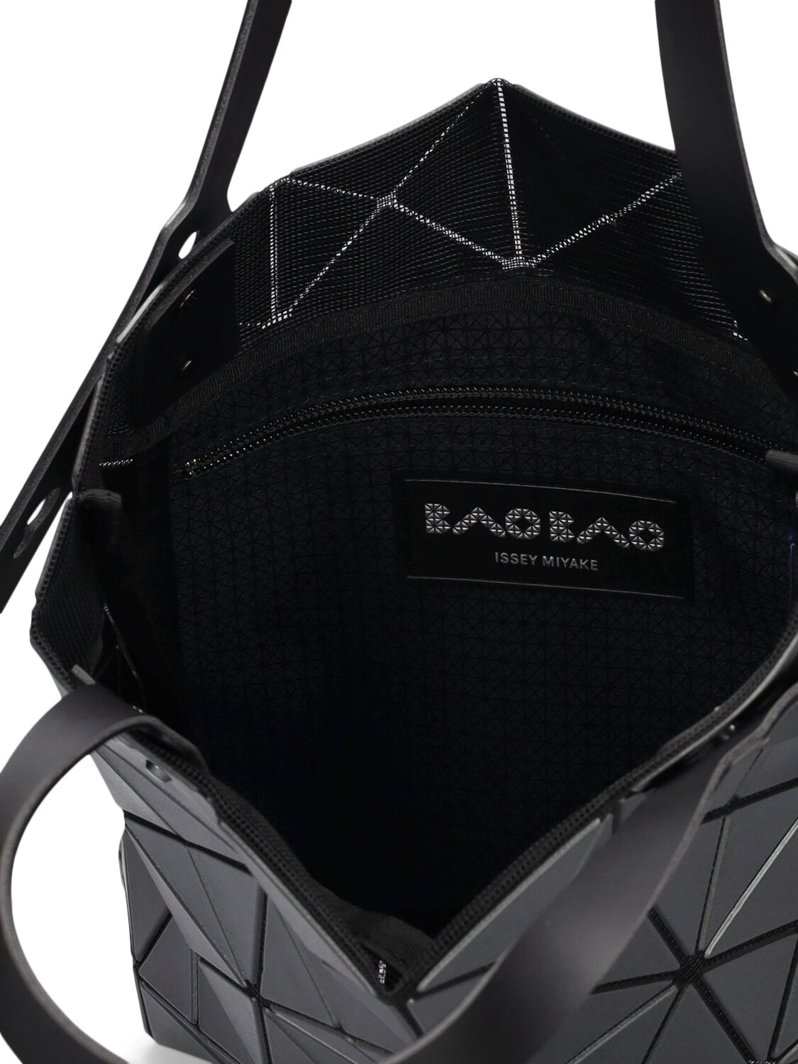 Shop Bao Bao Issey Miyake Medium Lucent Boxy Top Handle Bag In Gunmetal