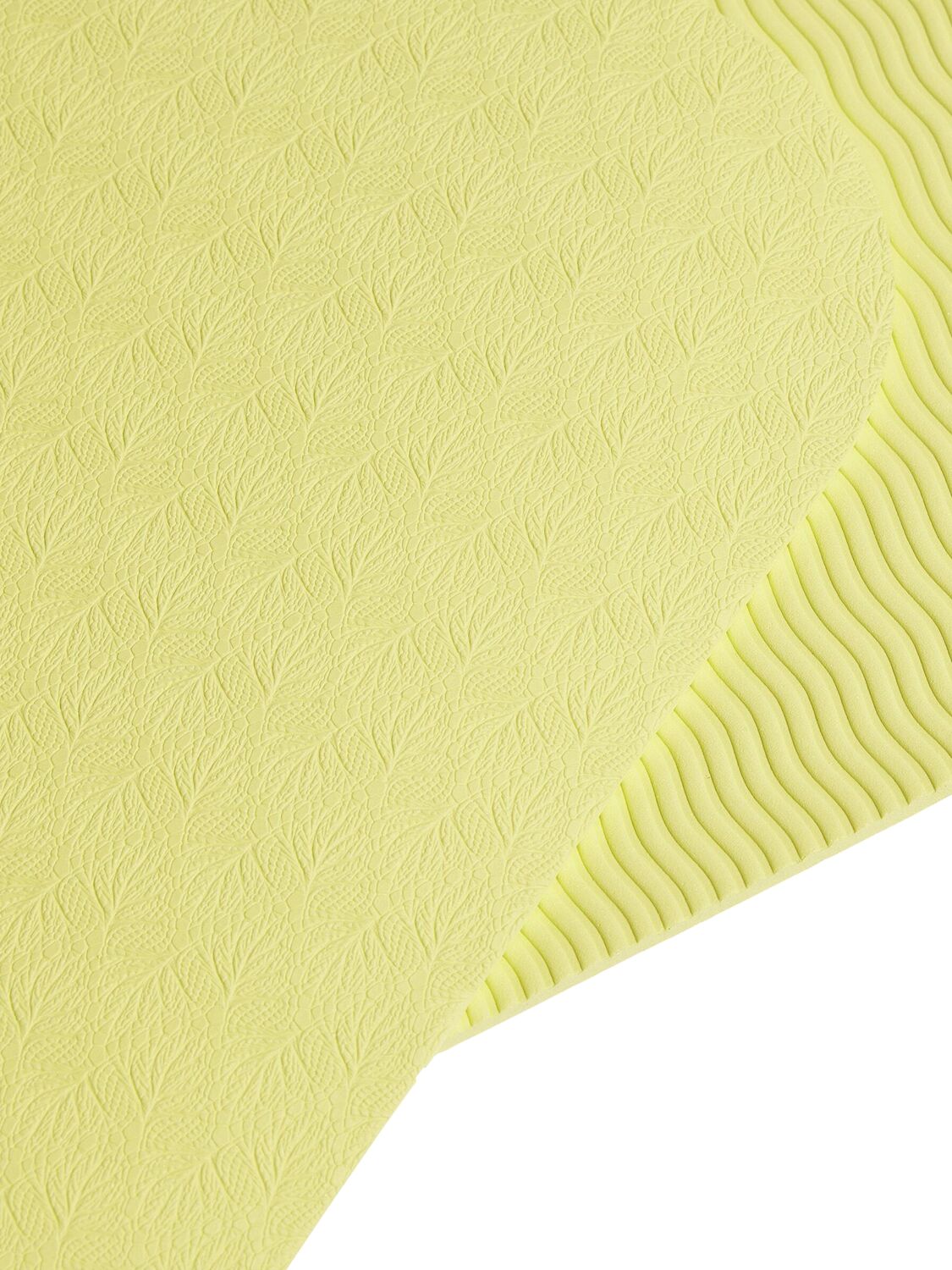 Shop Adidas By Stella Mccartney Yoga Mat In Green,yellow