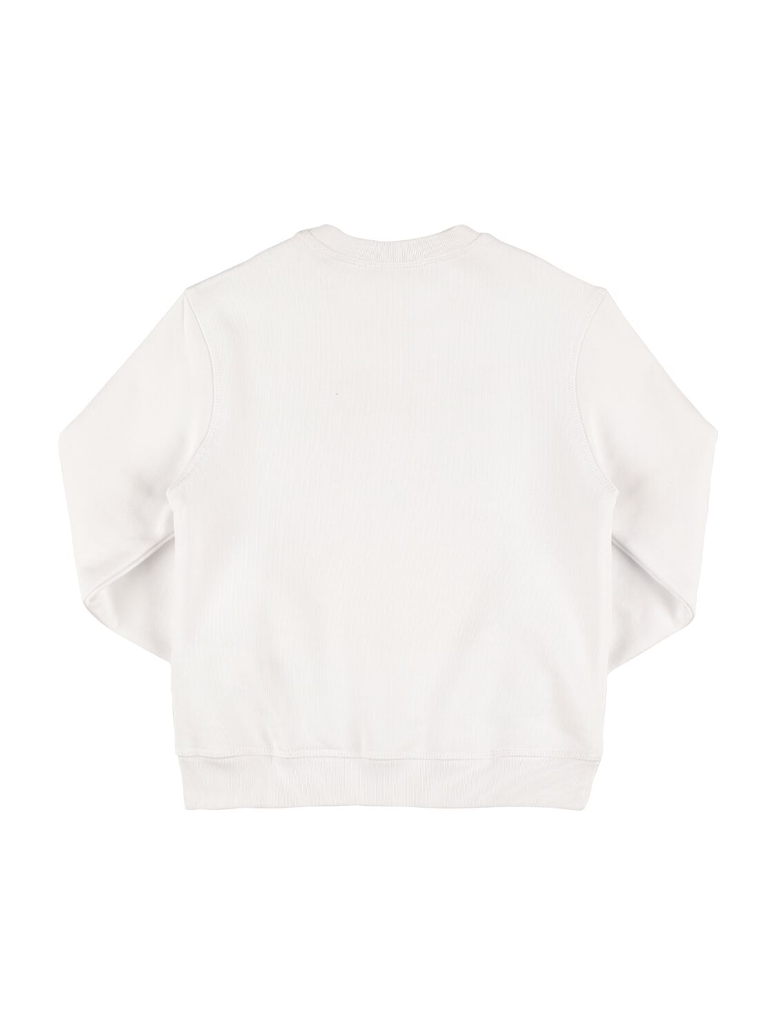 Shop Dsquared2 Printed Crewneck Sweatshirt In White