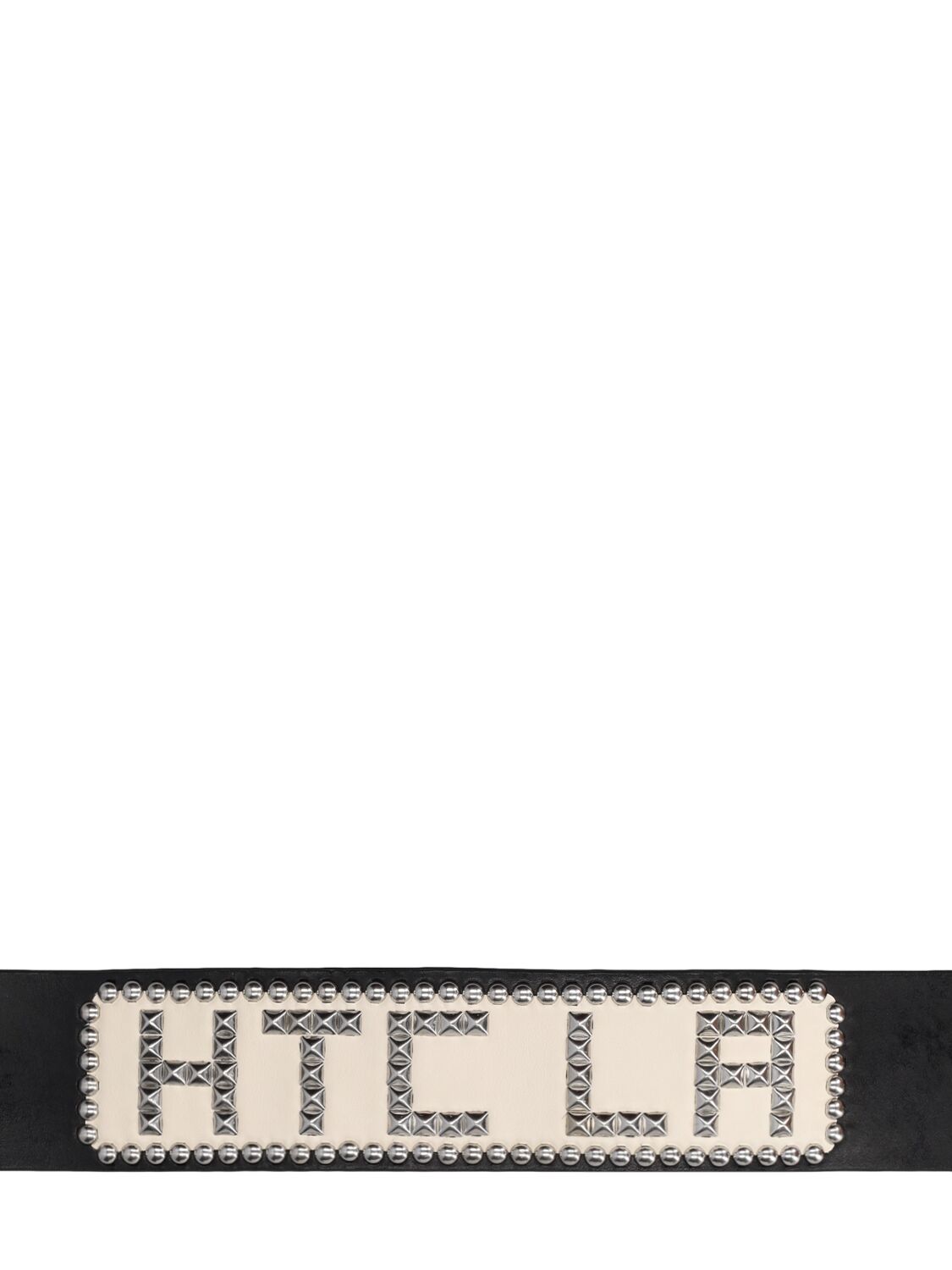 4厘米HTC L.A.铆钉皮革腰带