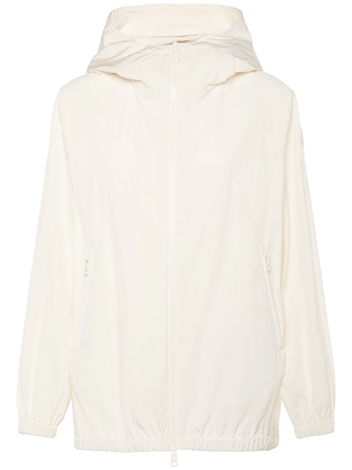 Moncler Euridice Nylon Blend Jacket In White