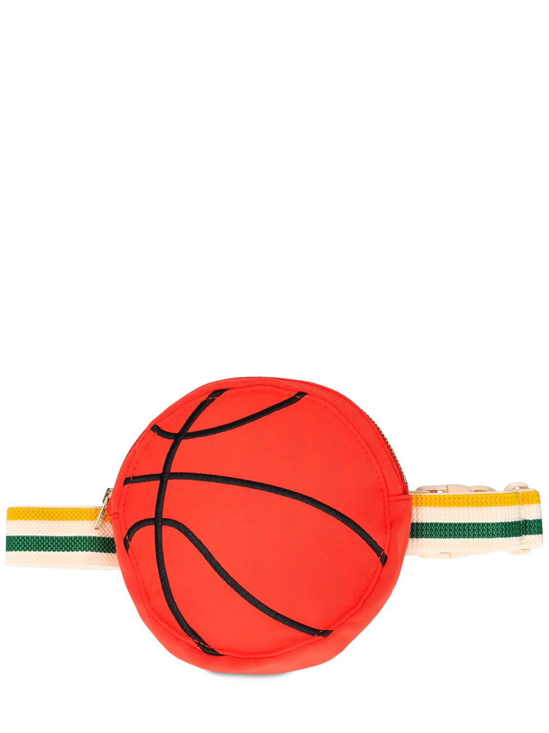Mini Rodini Kids' Basketball Recycled Nylon Belt Bag In Multicolor