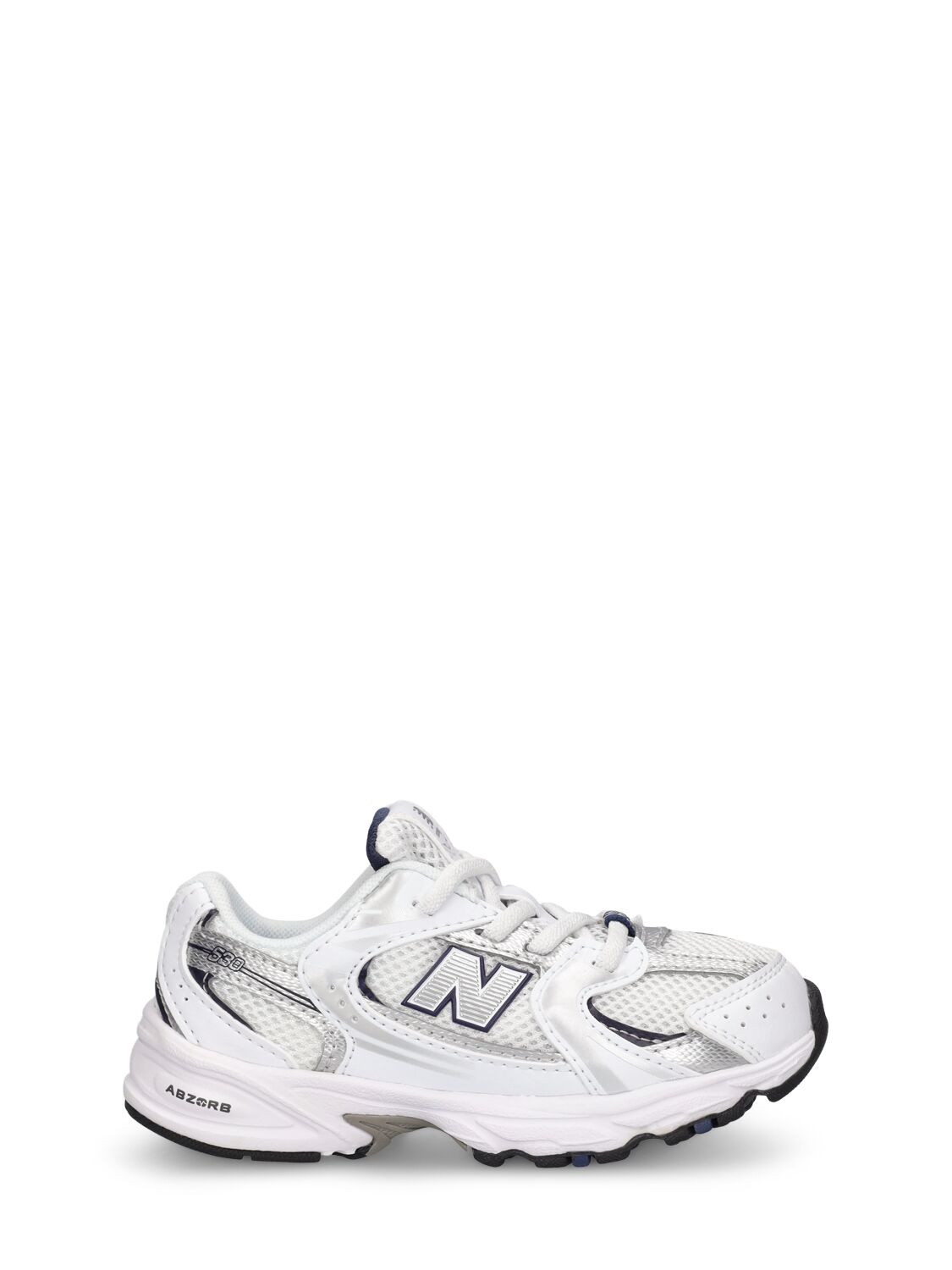 NEW BALANCE 530 FAUX LEATHER & MESH SNEAKERS